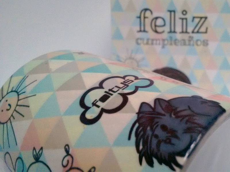 foltys vs estrella & flequi: taza ilustrada personalizada | custom illustrated mug