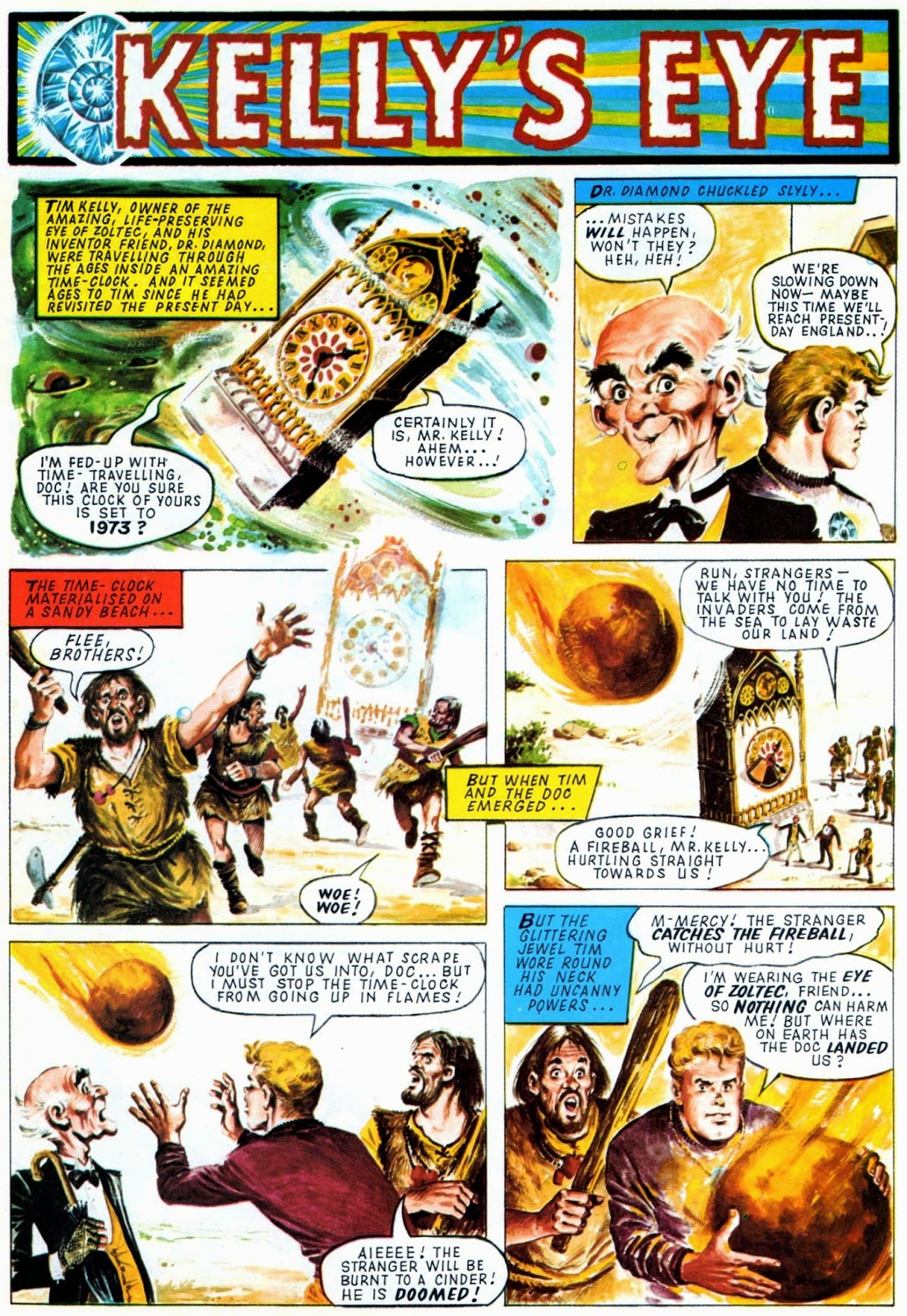 CRIVENS! COMICS & STUFF! KELLY'S EYE FROM VALIANT ANNUAL 1974...