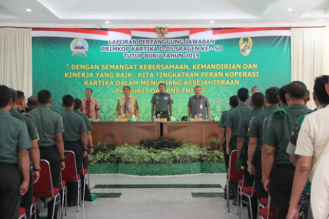 Sejahterakan Anggota Melalui RAT Primkop Kartika D-05