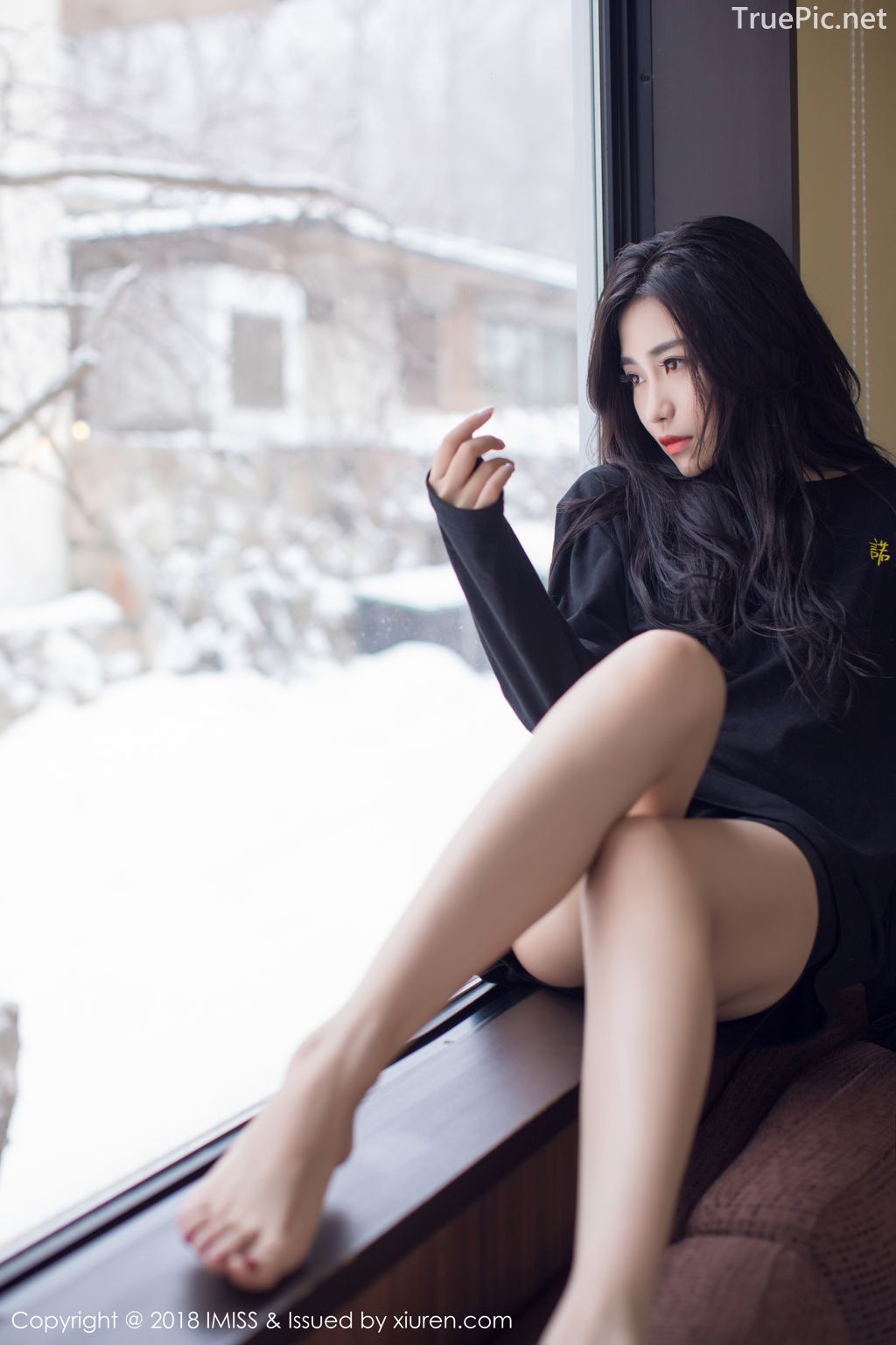Image-IMISS-Vol.262-Sabrina model–Xu-Nuo-许诺-Sparkling-White-Snow-TruePic.net- Picture-37