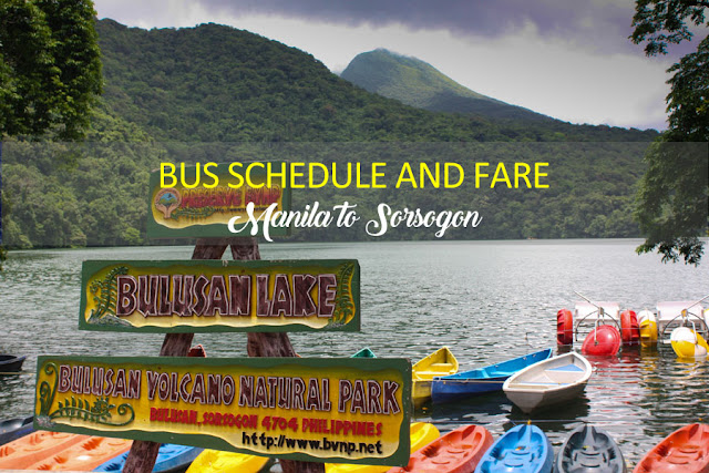 Bus Schedule and Fare Manila to Sorsogon