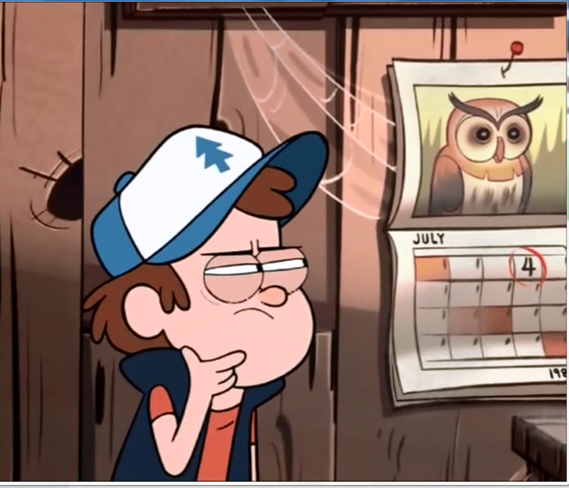 Gravity Falls Calendar Gravity Falls Calendar