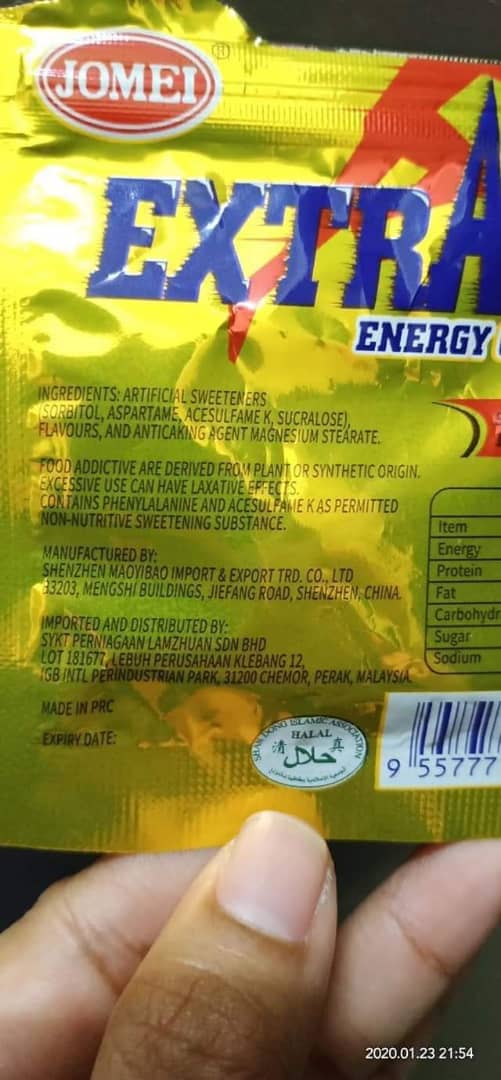 Penjelasan Isu Produk ExtrAli Energy Candy