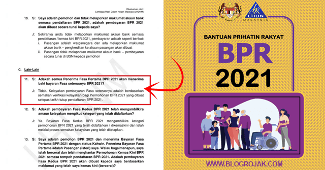 Bantuan prihatin rakyat 2021 fasa 2