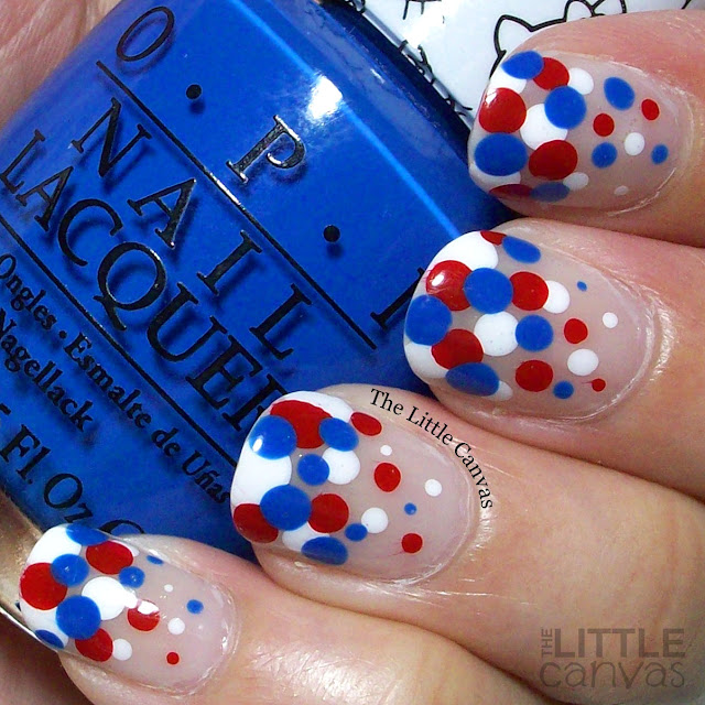 The One With the Fourth of July Dotticure - The Little Canvas
