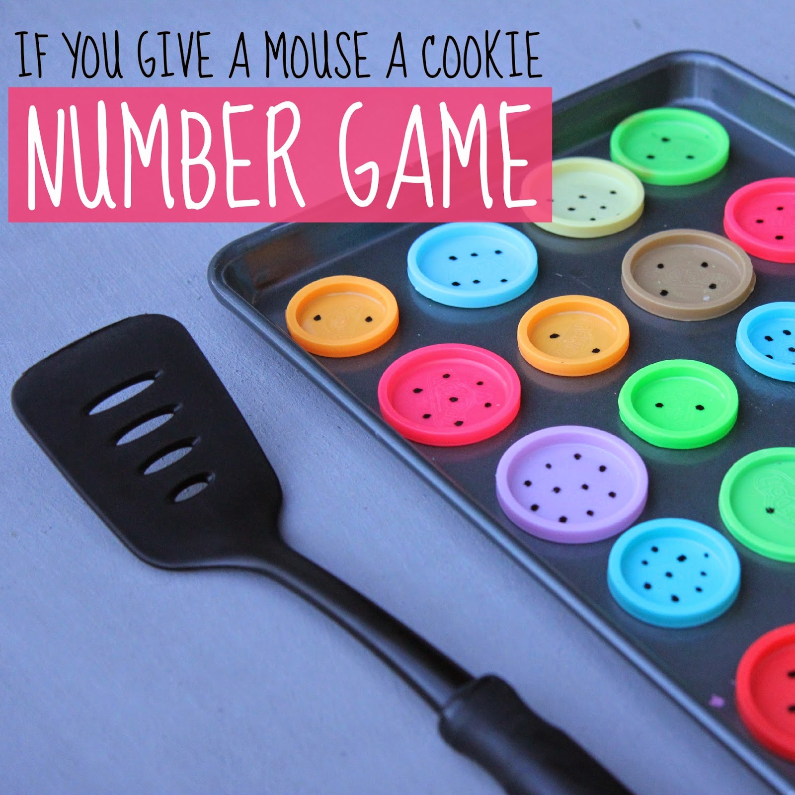 Toddler Approved! If You Give A Mouse A Cookie Number Game for