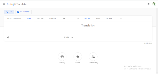 google translate kaise use kare