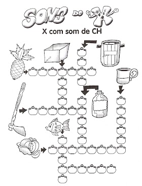 Cruzadinha com "X" e som de "CH"