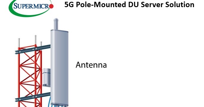 Telecoms Infrastructure Blog: SuperMicro's 5G Pole-Mounted DU Server Solution