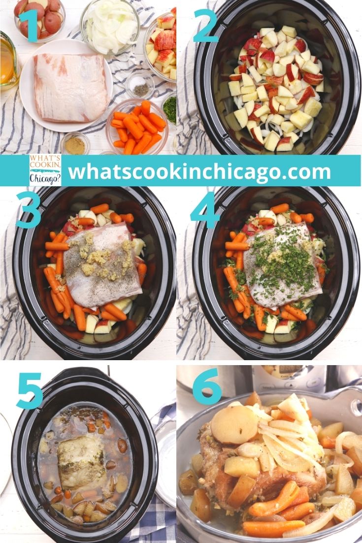 Slow Cooker Apple Cider Glazed Pork Roast What's Cookin, Chicago