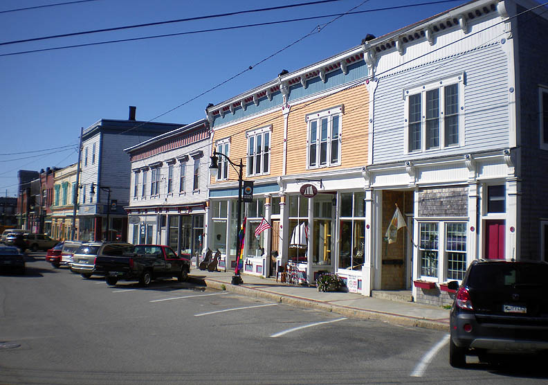 glancing back in time water street