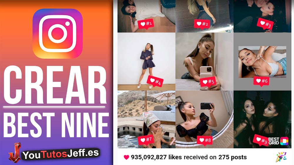 Hacer Instagram Best Nine 2021 Tus