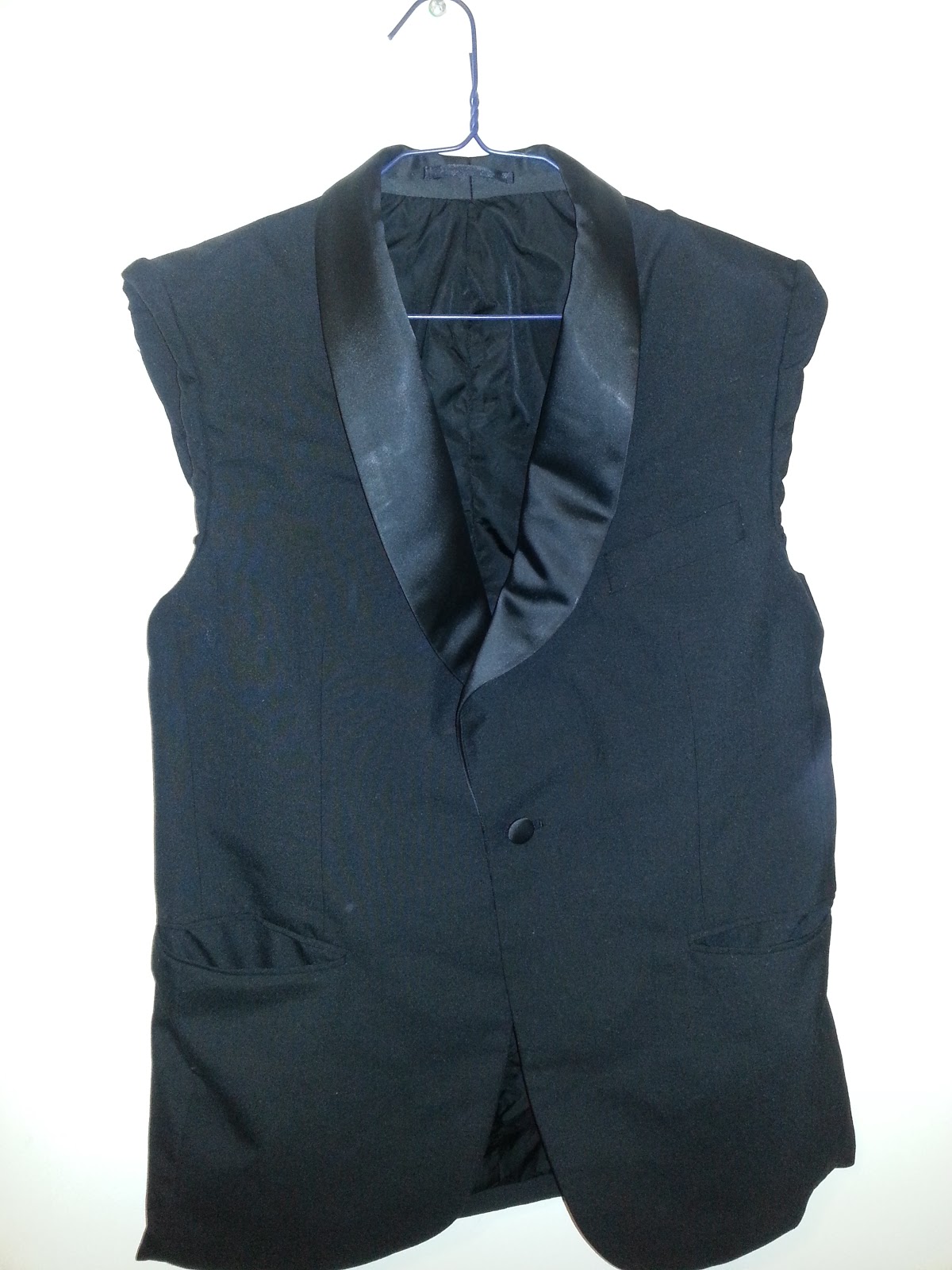 DIY Tuxedo Vest