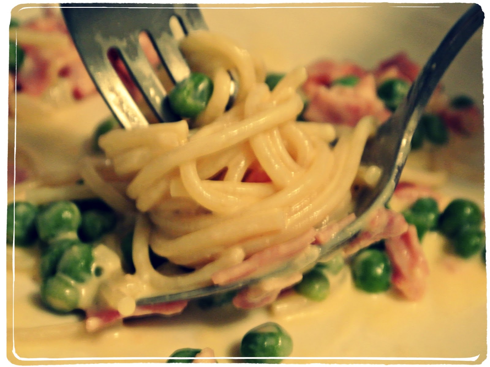 RINI(S) IDEENREICH: Schinken-Erbsen Nudeln RINI(S) IDEENREICH: Schinken-Erbsen Nudeln