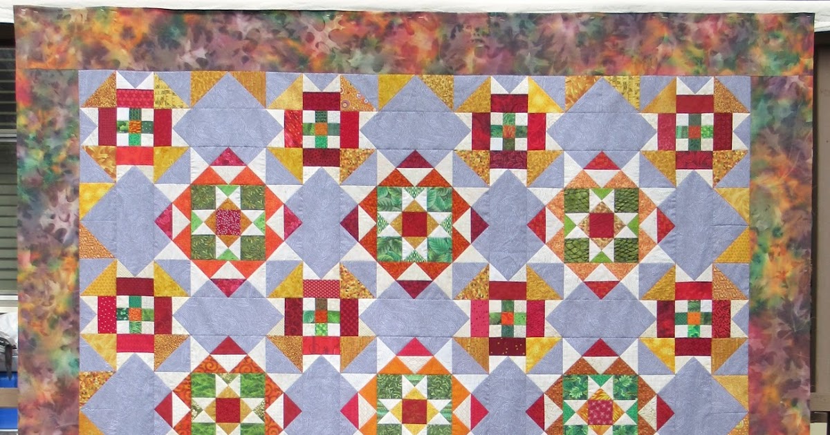 Julie's Quilts and Costumes Grassy Creek top done!