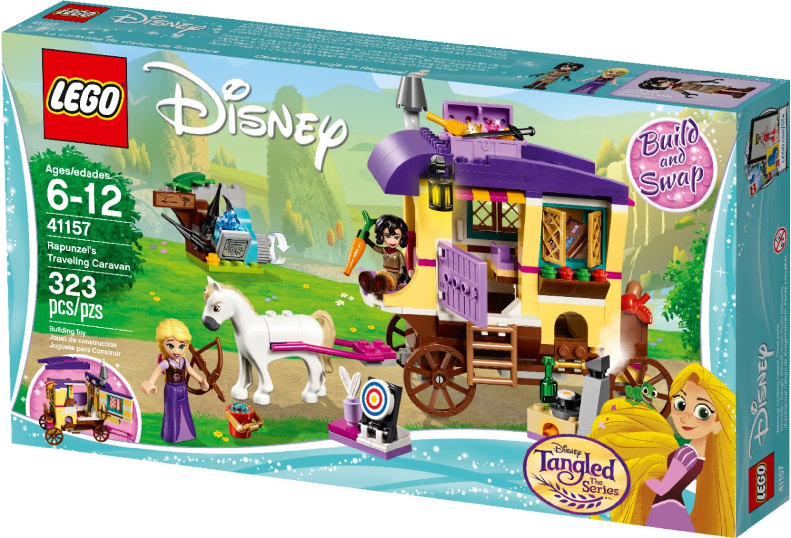 rapunzel lego big w