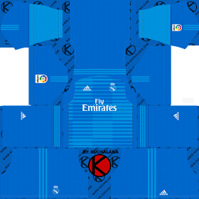 Real Madrid 2018/19 goalkeeper Kit - Dream League Soccer Kits