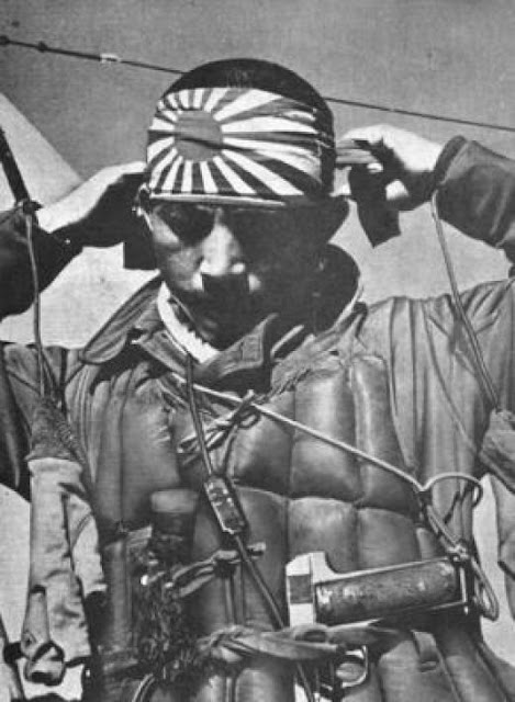 WW2 Japanese Kamakazee Soldier