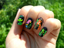 letter nails nail jungle alphabet challenge notd