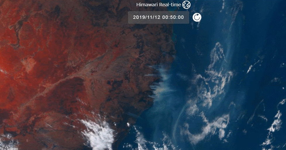 Real Time Satellite Australia Maps Mania: Australian Bushfire Maps