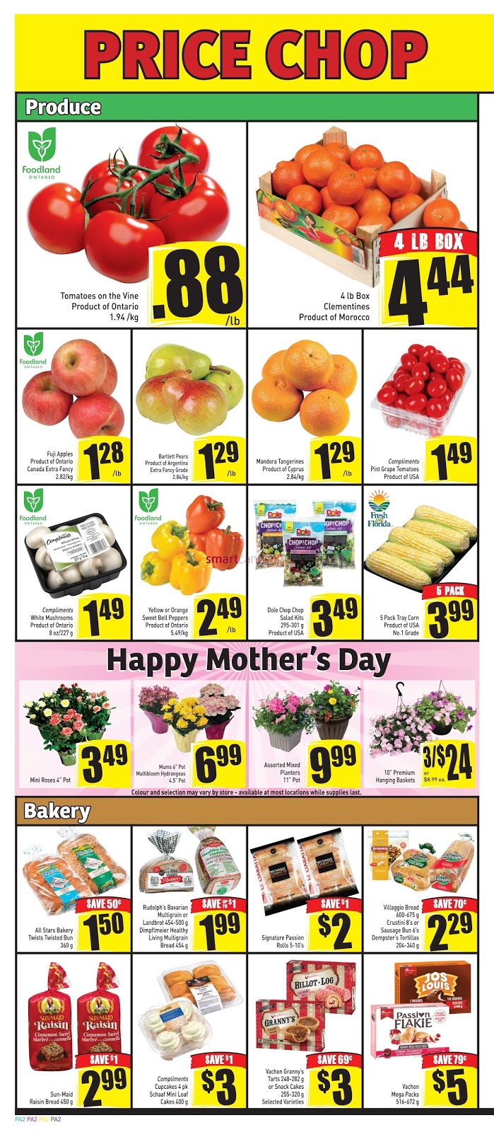 price chopper canada flyer may 11 to 17 2017 weekly flyers canada price chopper flyer barrie ontario
