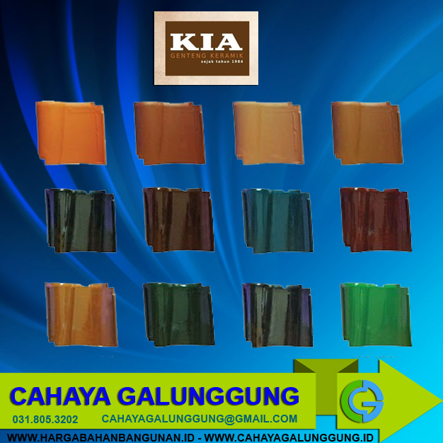 Harga Genteng Keramik Kia Terbaru 2019 HARGA ATAP 2020