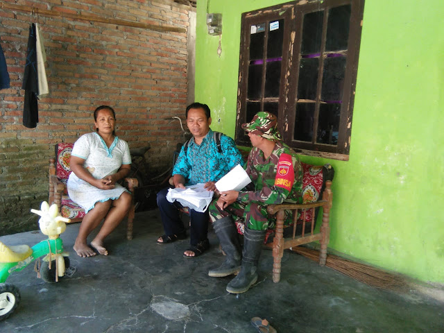 TMMD Reg 105 Tahun 2019 Munculkan Semangat Babinsa Untuk Tinjau Lokasi RTLH   