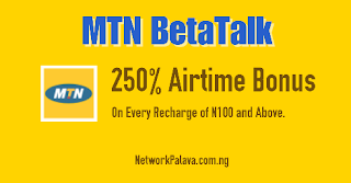 MTN Cheapest Tariff Plans MTN BetaTalk Tariff Plans