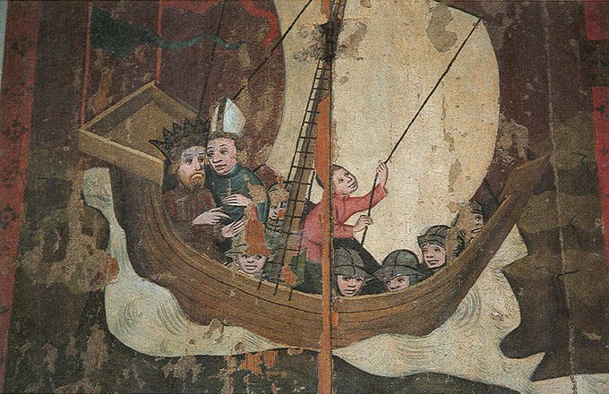 puntadas contadas por una aguja Erik IX de Suecia (11201160)