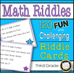 Primary Inspiration: 100 Riddles for the Hundred Chart - 3rd Grade Free