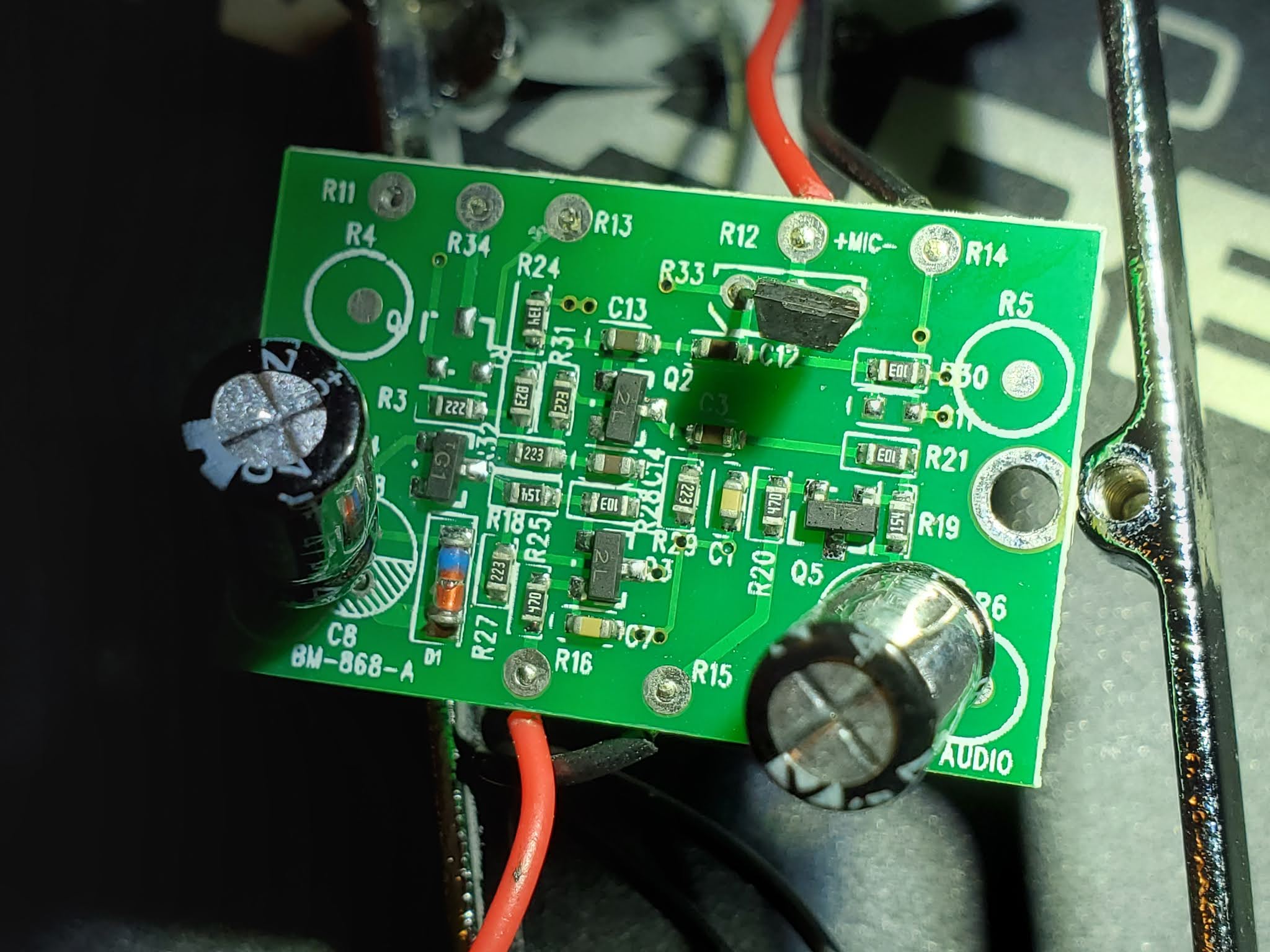 BM800 Condenser Microphone Small Board Quick Shots