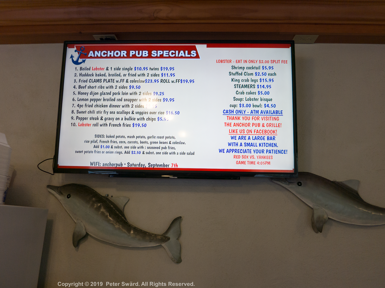 The Daily Lunch Anchor Pub & Grille Beverly