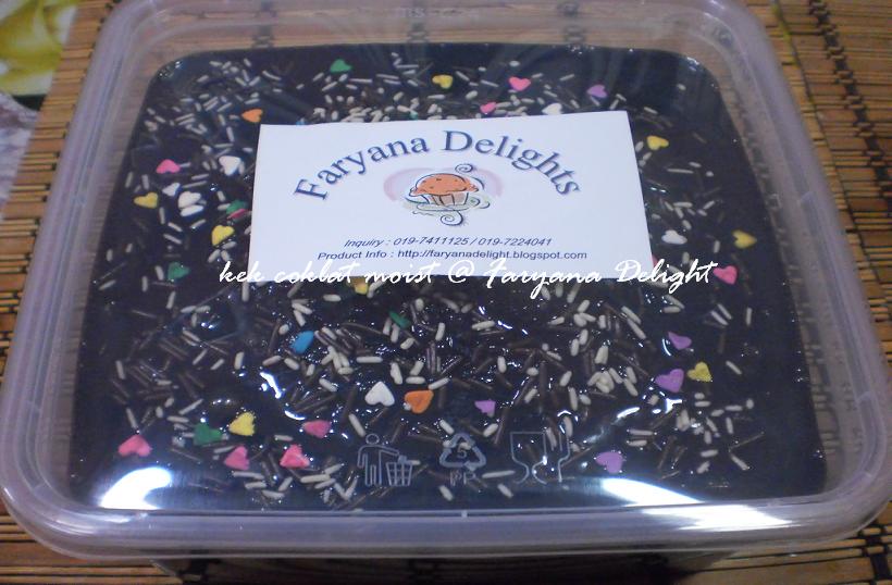 Faryana's Delight n Dessert: Kek Kukus Coklat Moist