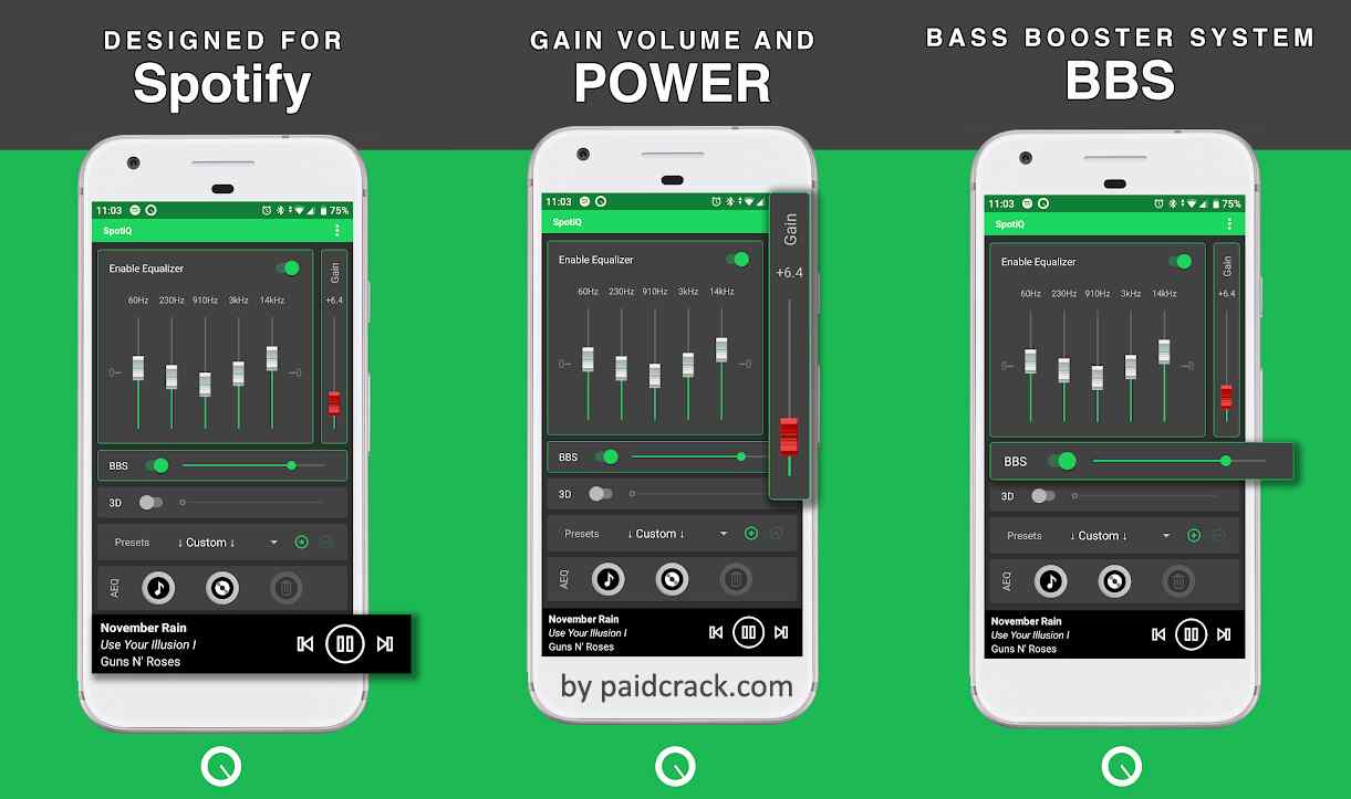 SpotiQ - Sound Equalizer & Bass Booster Premium Mod Apk 7.3.0 SpotiQ - Sound Equalizer & Bass Booster Premium Mod Apk 7.3.0