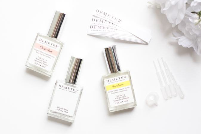 demeter foolproof blending duo & trio sets review clean skin and sunshine