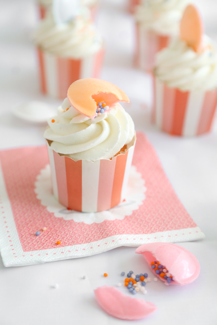 Peachy Orange Marmalade Cupcakes Sprinkle Bakes