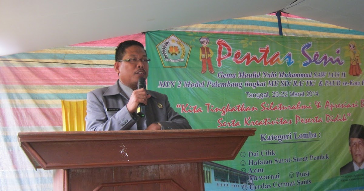 KATA SAMBUTAN ACARA PENTAS SENI Kata sambutan