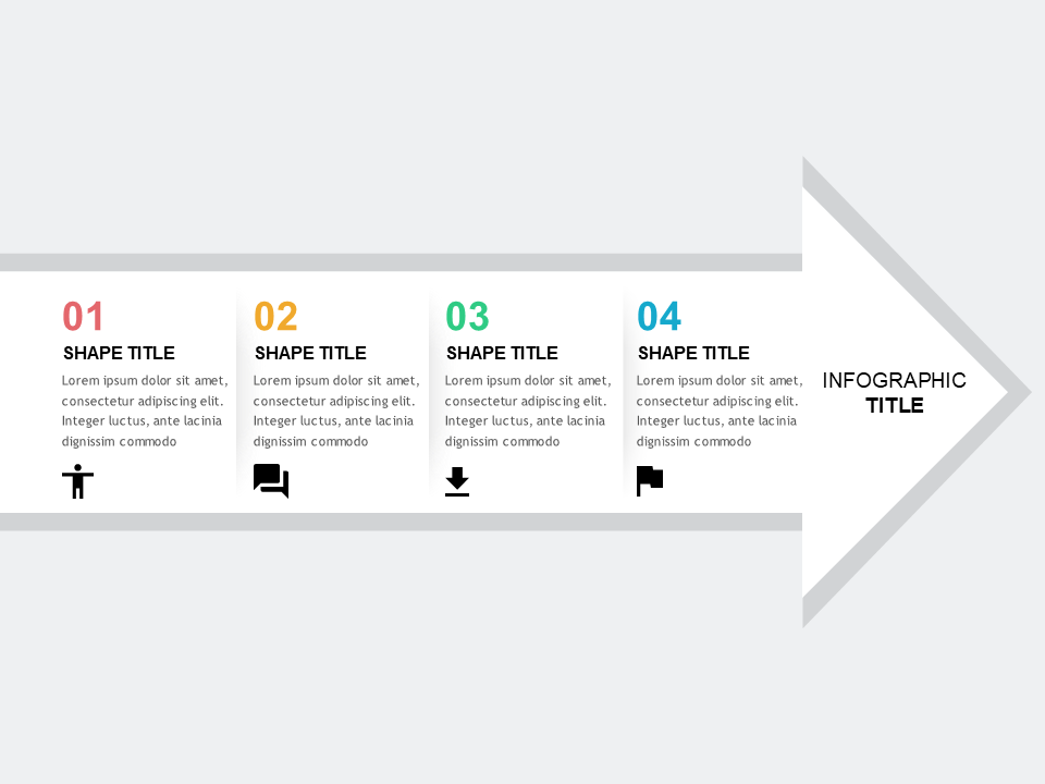 Download Process Arrow Wrap PowerPoint Templates