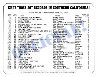 KHJ Boss 30 No. 51 - June 22, 1966