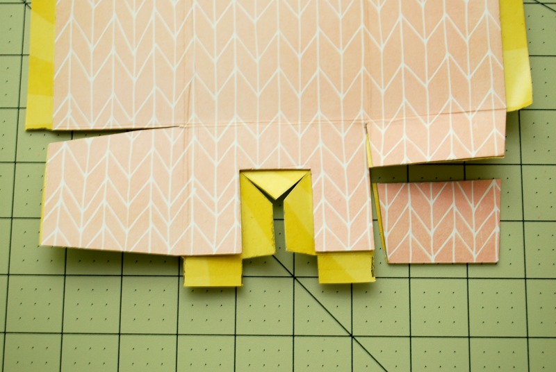 The rest of the large cardboard tabs are easy to attach, just add