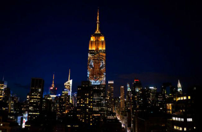 Μια μαγευτική βραδιά στο Empire State Building της Νέας Υόρκης με στοιχεία Ελλάδος (ΒΙΝΤΕΟ)