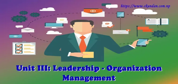 Leadership - Organization Management