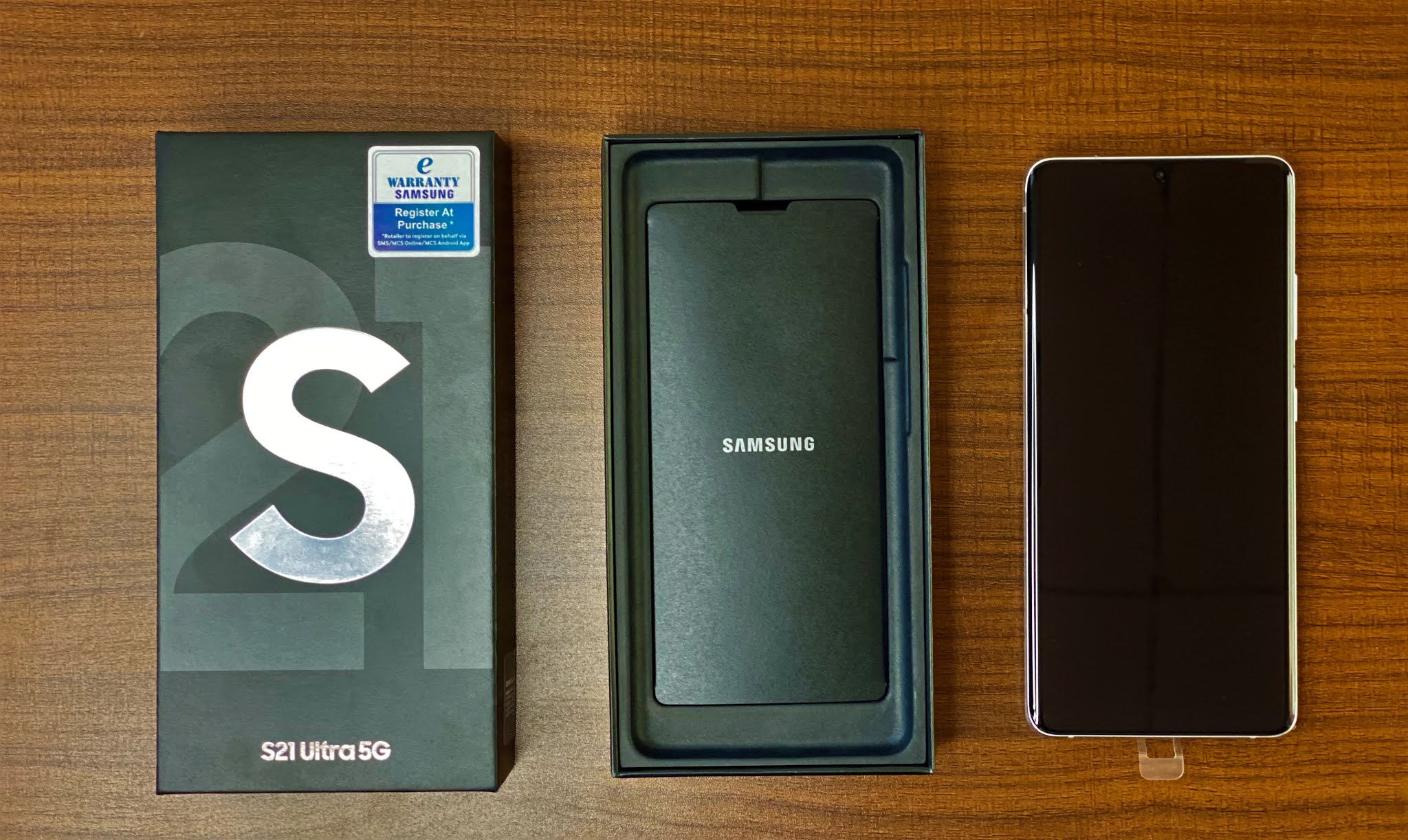 Samsung Galaxy S21 Ultra 5G 16/512GB - Unboxing 