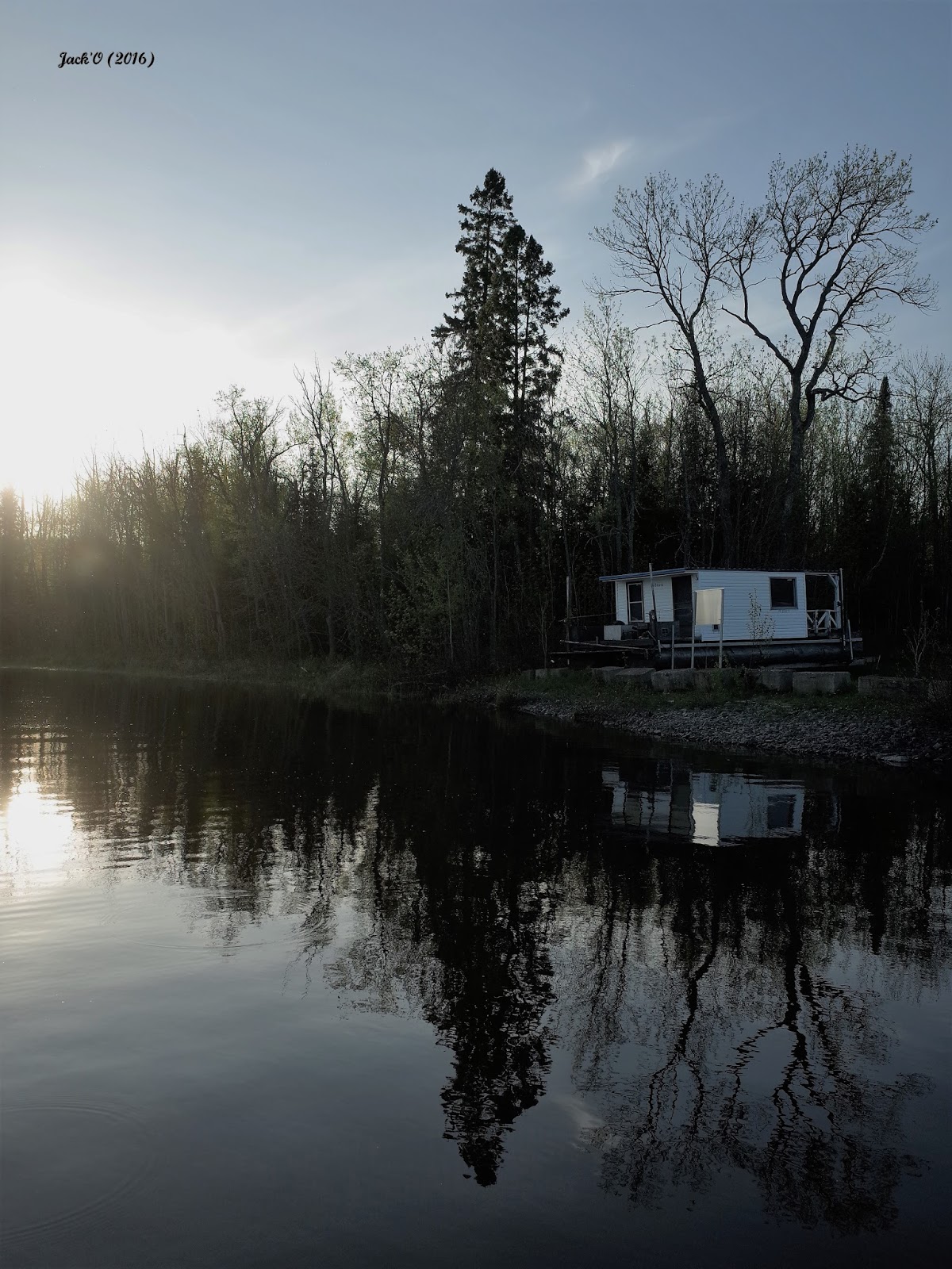 L'OEIL AU VERT Lac Opasatica, Abitibi. 31 mai 2016