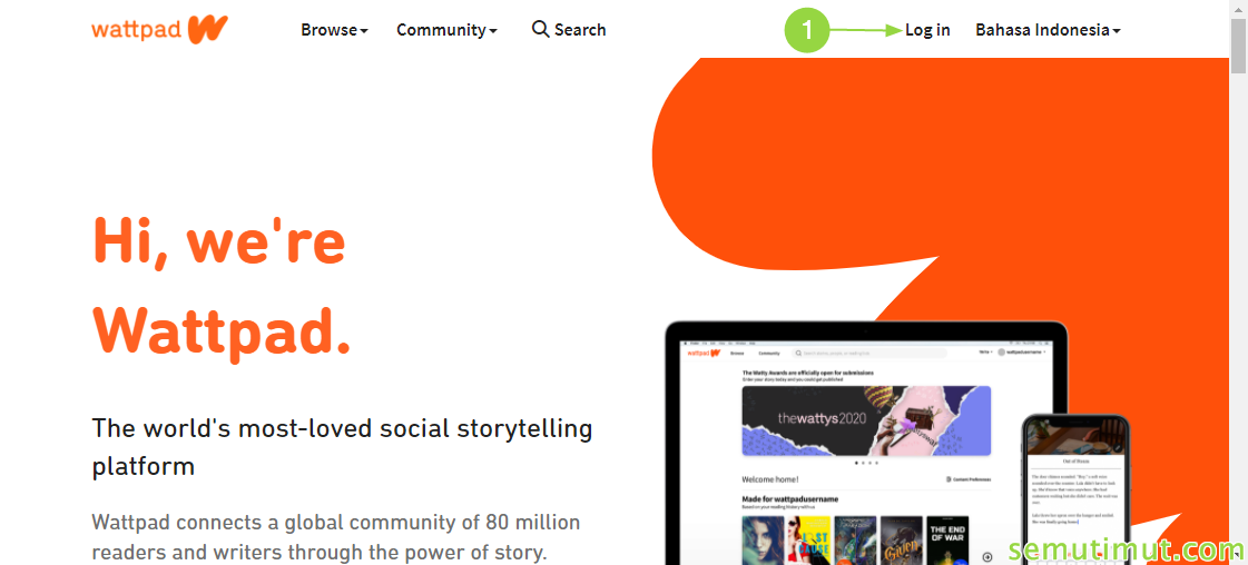 Cara Daftar Wattpad Tanpa Email itu Mudah SemutImut