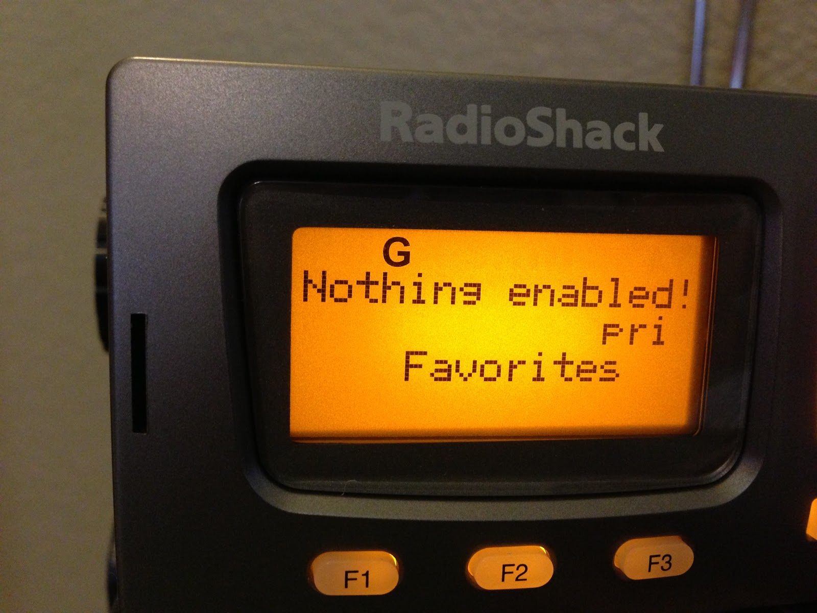 Monitoring Reviews: Radio Shack Pro-197 (GRE PSR-600) Picture Review