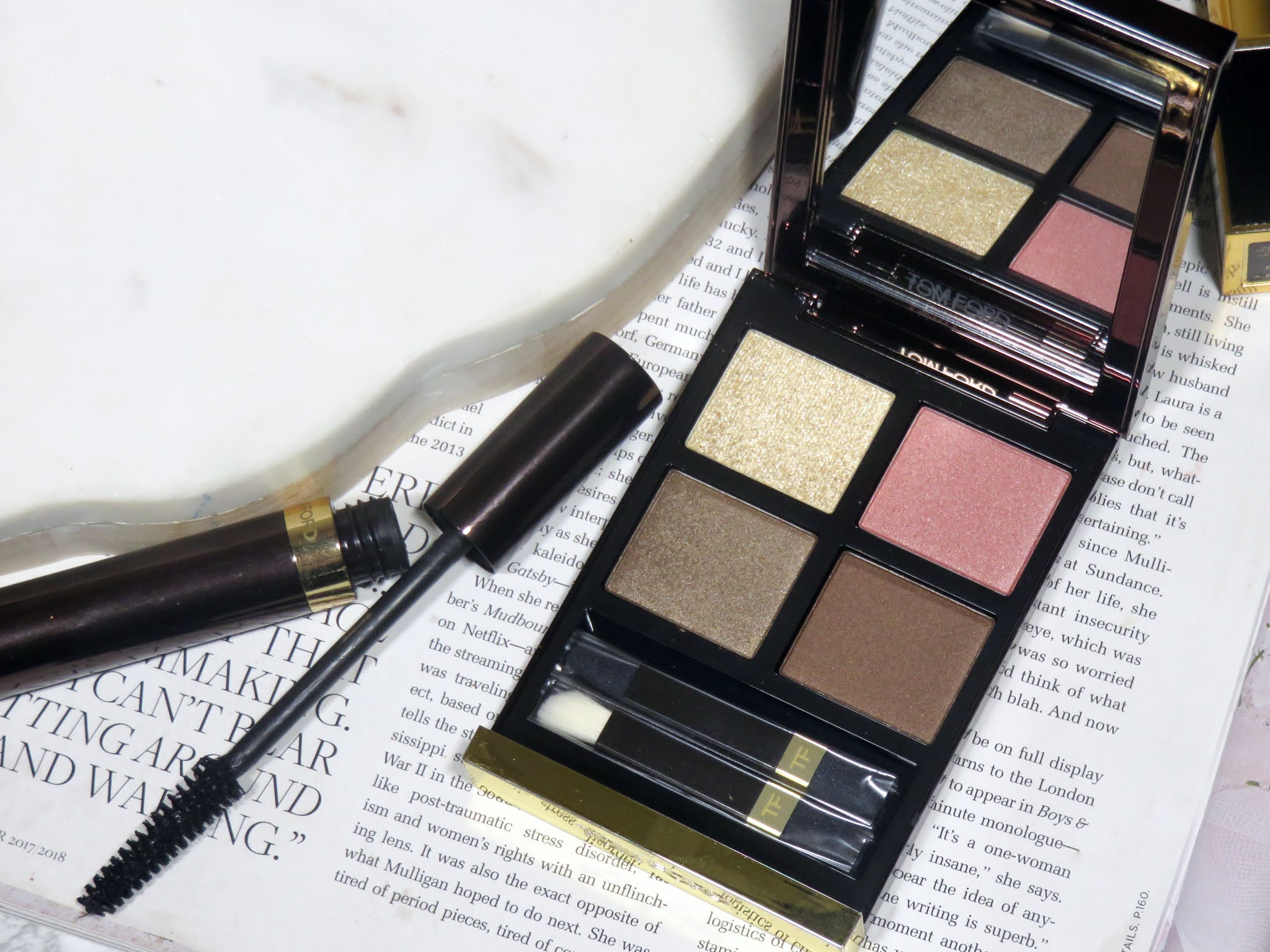 Tom Ford Visionaire Eye Color Quad Review and Swatches