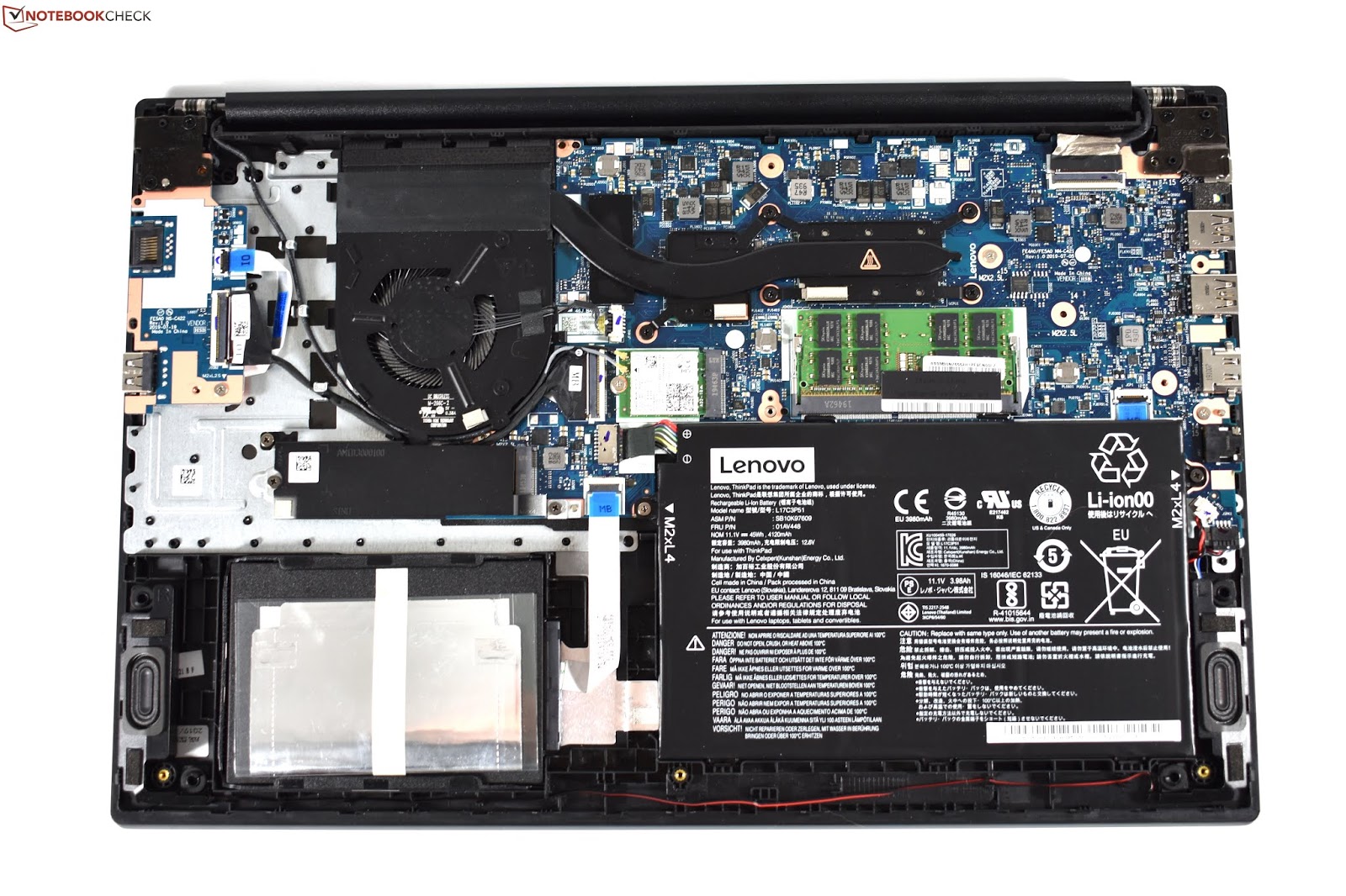 Cooling system of the Lenovo ThinkPad E15 is overtaxed with AMD Radeon