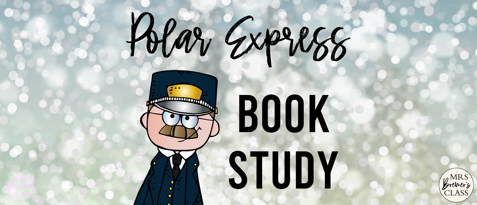 The Polar Express book study activities unit with Common Core aligned literacy activities and craftivity for Kindergarten and First Grade
