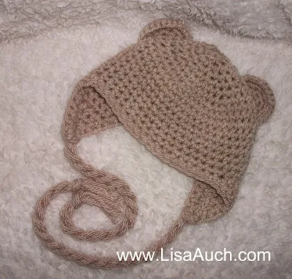 easy baby beanie hat crochet pattern free with earflaps